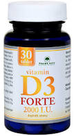 Vitamín D3 2000 IU 30 tabliet Pharma Activ