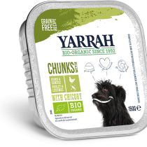 Krmivo pre psov kuracie s hráškom 150g BIO YARRAH