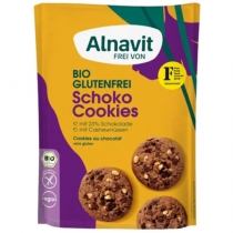 Cookies čokoláda-kešu VEGAN bez lepku 125g BIO ALNAVIT