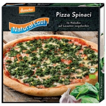 Pizza špenátová mrazená 370g Demeter BIO NAC