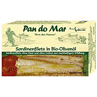 Sardinky v bio olivovom oleji 120g PAN DO MAR