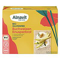 Chlebíky pohánkové bezlepkové 150g BIO ALNAVIT