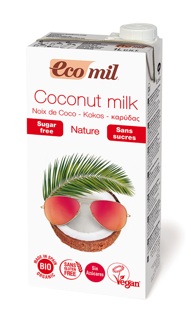 Nápoj kokosový bez cukru 1l BIO ECOMIL