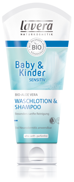 Šampón na vlasy a telo detský sensitiv 200ml BIO LAVERA