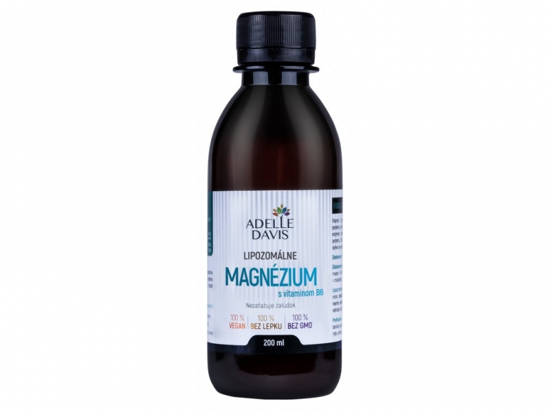 Lipozomálne magnézium s vitamínom B6 200 ml