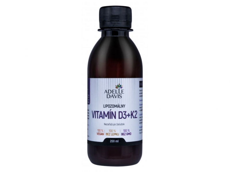 Lipozomálny vitamín D3 + K2 C 200 ml
