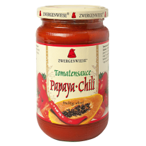 Omáčka Papaya - chilli 350g BIO ZWERGENWIESE