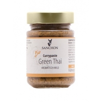 Pasta curry thajská zelená 190g BIO SANCHON