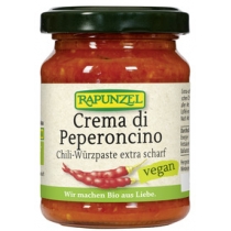 Omáčka Crema di peperoncino extra ostrá 120g BIO RAPUNZEL