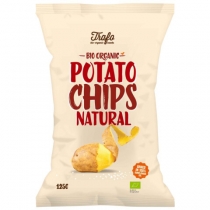 Chipsy zemiakové solené 125g BIO TRAFO