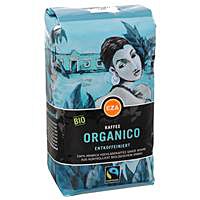 Káva Organico bezkofeínová zrnková 500g BIO EZA